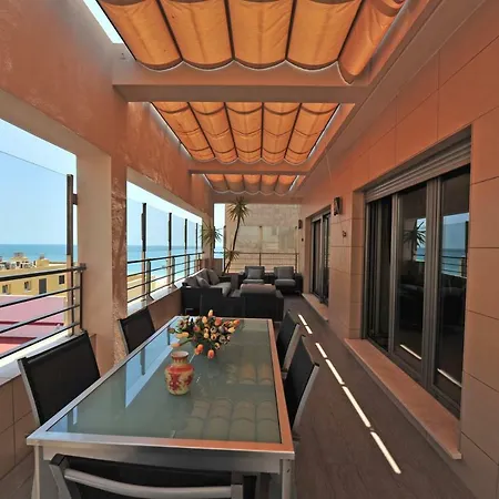 Atico Duplex Front Beach Terraza Luxury Apartment Cadiz